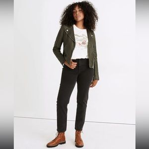 Madewell classic straight jean - black